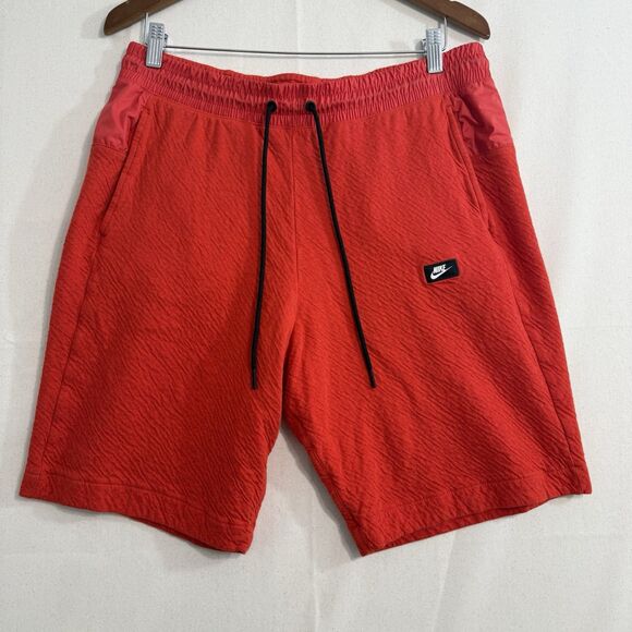 Nike NSW Modern Shorts LT WT Red Men's 834350-602 Size XL - Picture 1 of 12